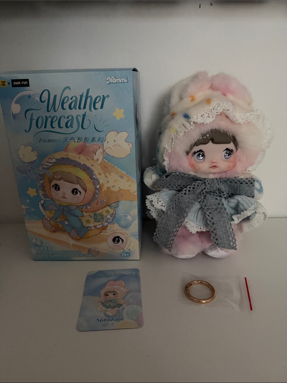 Nomni Weather Forecast Sunshine Pink Plush Doll
